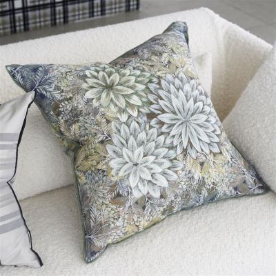 The Rug Seller Madhya Cushion By Designers Guild in Birch Grey
