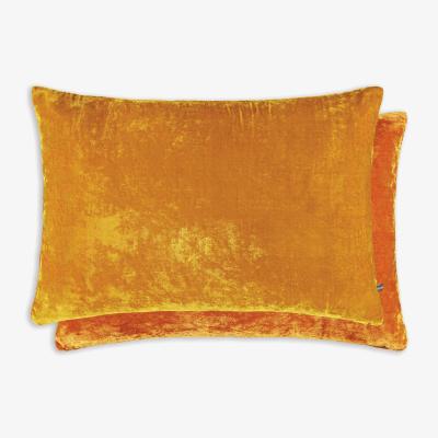 The Rug Seller Danny Cushion by William Yeoward in Mustard Tobacco60x40cm