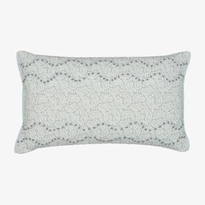 The Rug Seller Elsie Paisley Cushion By Murmur in Lough Green
