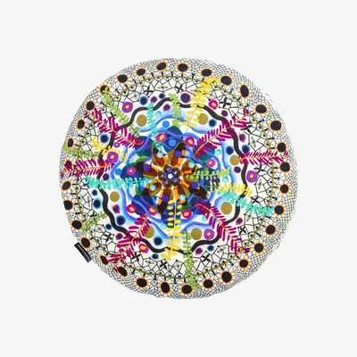 The Rug Seller Christian Lacroix Rosetta Cushion in Multicolore