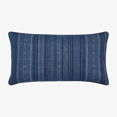 The Rug Seller Mazana Cushion by Bedeck of Belfast in Midnight Blue70x40cm