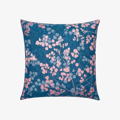The Rug Seller Kimono Floral Cushion by Clarissa Hulse in Blush Pink