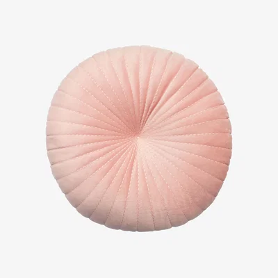 The Rug Seller Confidence Circular Cushion by Katie Piper in Grapefruit Pink&nbsp;48x48cm