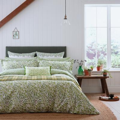 The Rug Seller Lemon Tree Willow Bough Cushion by William Morris in Leaf Green50x30cm