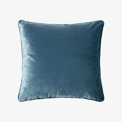 The Rug Seller Bellini Velvet Cushion in Blue45x45cm
