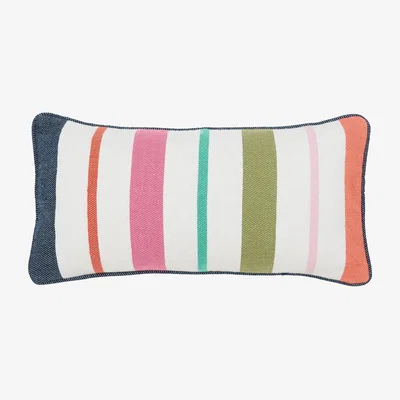 The Rug Seller Playful Dogs Cotton Cushion by Joules in Multi&nbsp;30x60cm