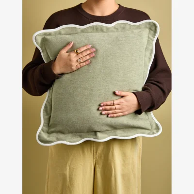 Rose & Grey Sage Ariel Cushion