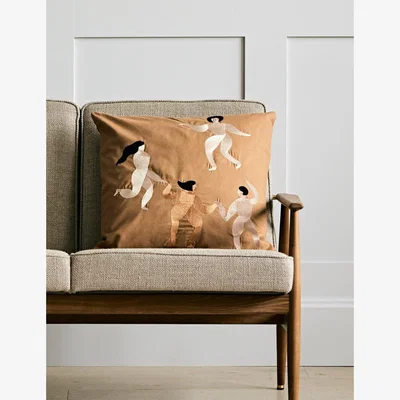 Rose & Grey Ferm Living Free Cushion - Caramel