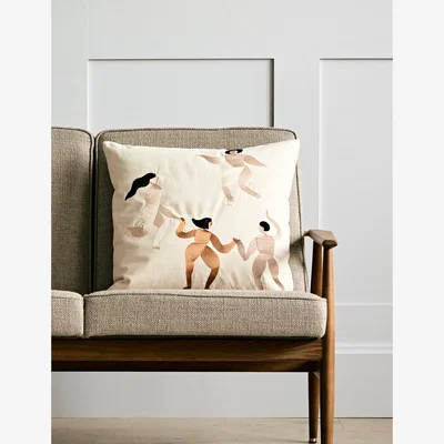 Rose & Grey Ferm Living Free Cushion - Natural