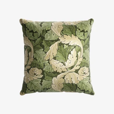 Sofa.com 55x55cm Scatter Cushion in Acanthus Velvet Nettle