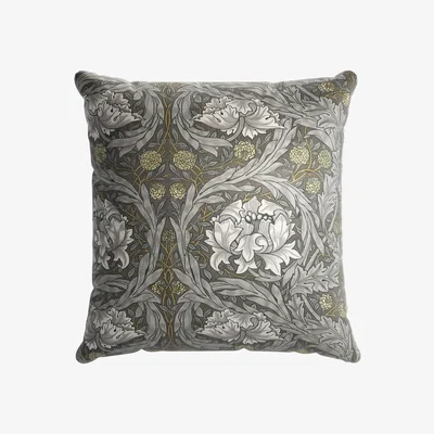 Sofa.com 55x55cm Scatter Cushion in African Marigold Velvet Iron