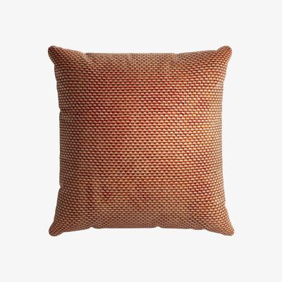 Sofa.com 55x55cm Scatter Cushion in Pomegranate Bubble Velvet