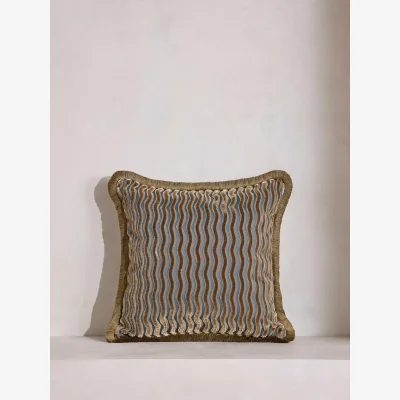 Soho Home Teuser Square Cushion, Honey