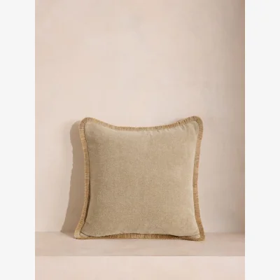 Soho Home Orlaine Square Cushion, Stone