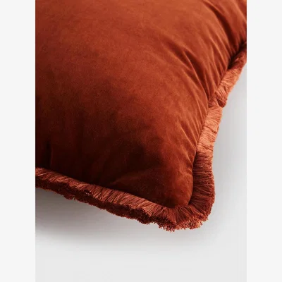 Soho Home Margeaux Large Square Cushion, Rust