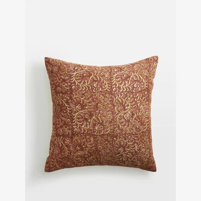 Soho Home Logan Square Cushion, Rust