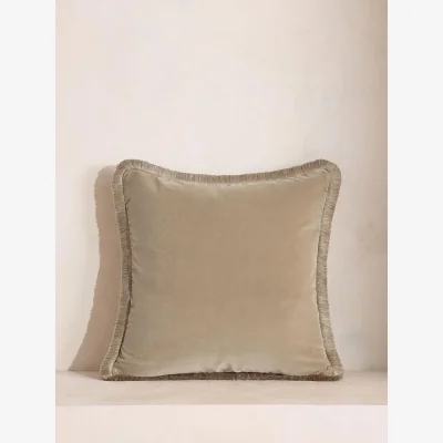 Soho Home Margeaux Square Cushion, Oyster