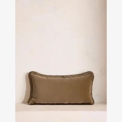 Soho Home Margeaux Oblong Cushion, Truffle