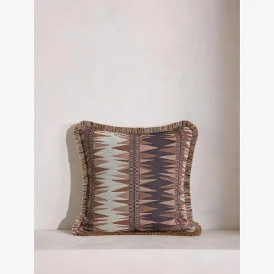Soho Home Irving Square Cushion, Rust