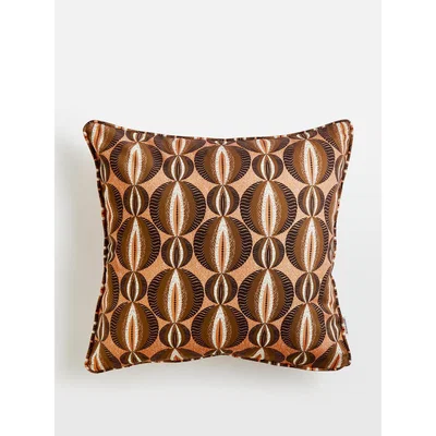 Soho Home Eva Sonaike Ijoba Cushion, Copper