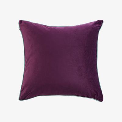 Sazy Serica Velvet Cushion, Purple, 56x56 cm