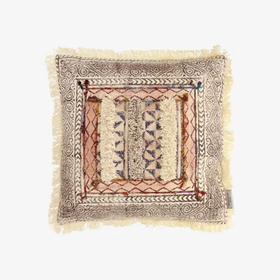 Sazy Kai Square Cushion, Blue, 45x45 cm