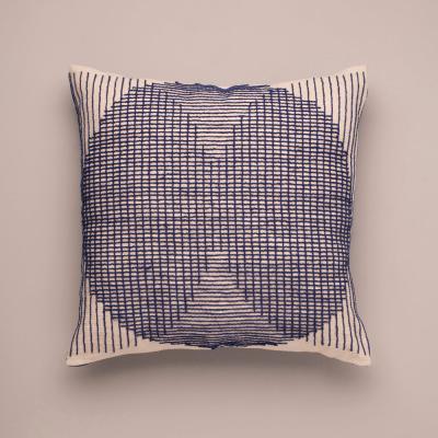 Sazy Hatch Stitched Cushion