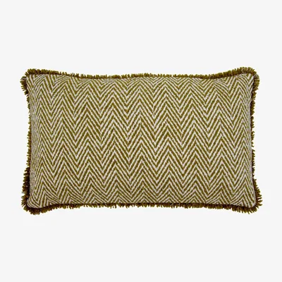 Tobias Oliver de Le Cuona | Spitfire Cushion With Fringe Amazon