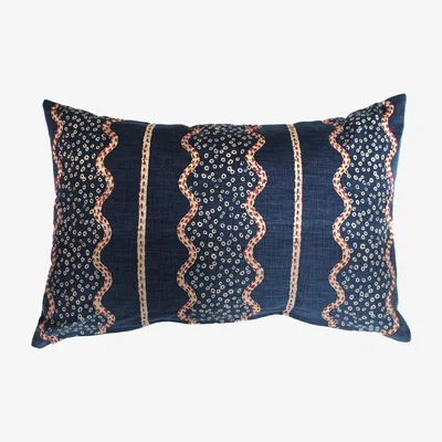 Tobias Oliver William Yeoward | Strachen Indigo Cushion