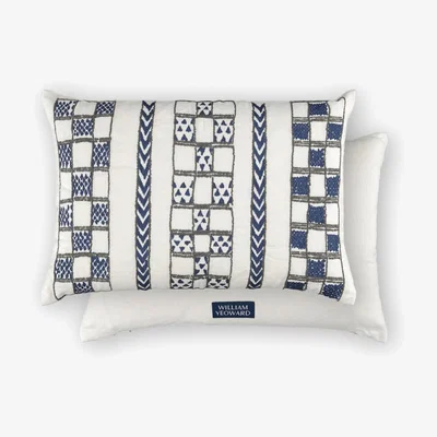 Tobias Oliver William Yeoward | Mancora Cushion Indigo