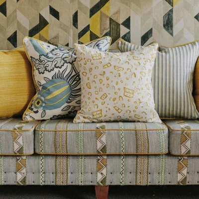 Tobias Oliver Christopher Farr Cloth | Constellation Cushion