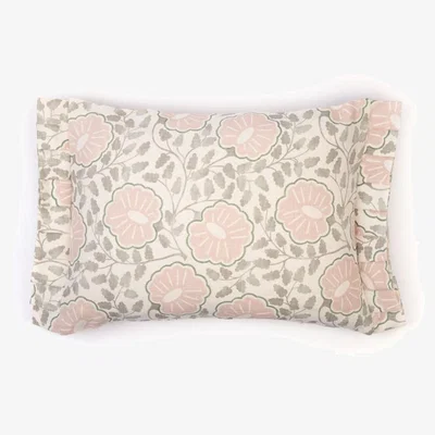 Tobias Oliver Christopher Farr Cloth | Punch Paisley Cushion | Olive