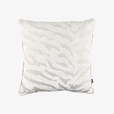 Tobias Oliver Zinc Romo I Bengal Cushion | Moonbeam