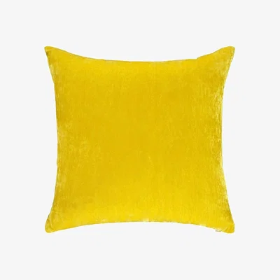 Tobias Oliver William Yeoward |Paddy Velvet Cushion Citron