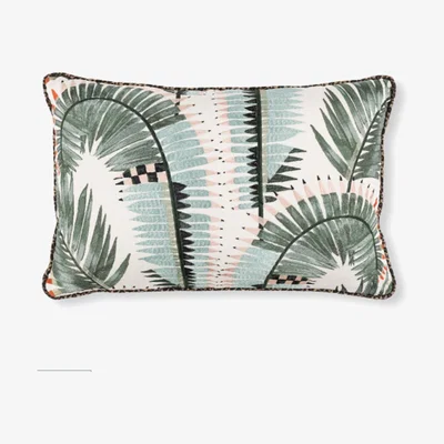Tobias Oliver ROMO | Temperley London | Farrah 60cm x 40cm Cushion | Agave
