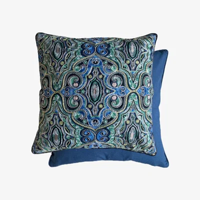 Tobias Oliver William Yeoward | Kalan Cushion | Indigo