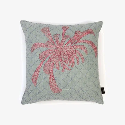 Tobias Oliver Christopher Farr Cloth | Chrysanthemum Cushion