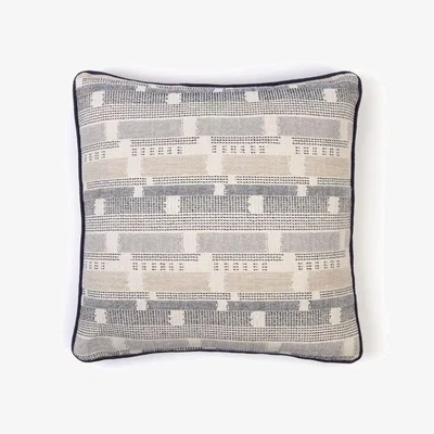 Tobias Oliver Christopher Farr Cloth | Loom Weave Cushion | Indigo