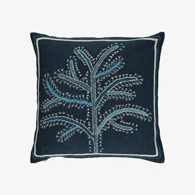 Tobias Oliver William Yeoward | Fiorela Cushion Indigo