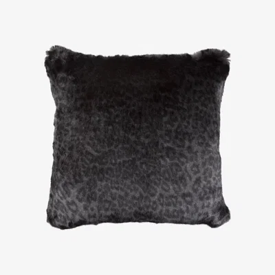 Tobias Oliver Zinc Romo I Night Leopard Cushion 60x60cm