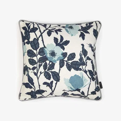 Tobias Oliver Christopher Farr Cloth | Richmond Cushion | Dark Indigo