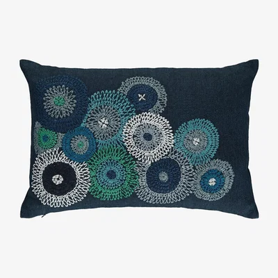 Tobias Oliver William Yeoward | Eliana Cushion Indigo
