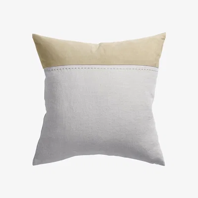 Tobias Oliver de Le Cuona | Bracken Cushion With Suede Panel Seed