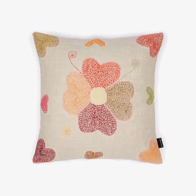 Tobias Oliver Christopher Farr Cloth | Heart Flowers Cushion