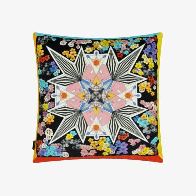 Tobias Oliver Christian Lacroix | Flowers Galaxy Multicolour Cushion
