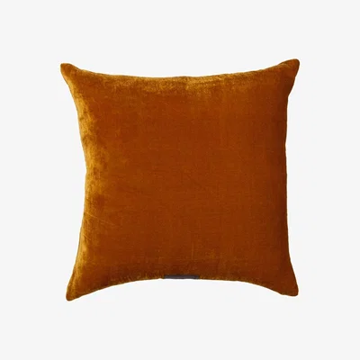 Tobias Oliver William Yeoward |Paddy Velvet Cushion Tobacco