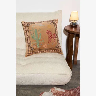 Urban Outfitters Desert Dreams Cushion - Neutral ALL at Urban Outfitters