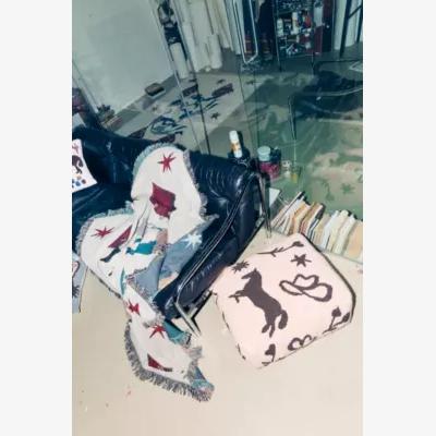 Urban Outfitters Urban Outfitters x TuftLuck TuftLuck UO Exclusive Riding Star XL Cushion ALL