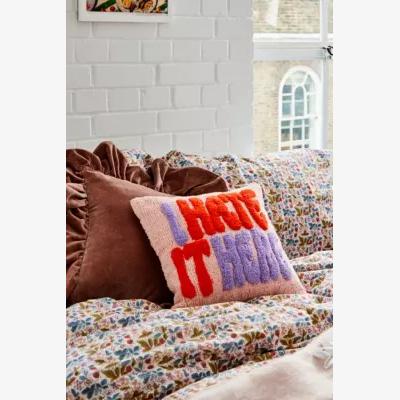 Urban Outfitters Urban Outfitters I Hate It Here Tufted Cushion ALL
