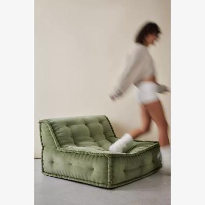 vintage floor cushion　グリーンベージュ FII.KSU.14W.87A_Main.jpg